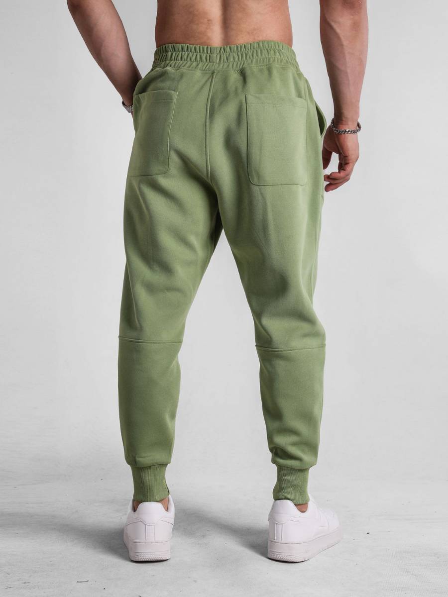 Mens Workout Training 70% cotton 30% polyester Pants A-391 print logo 37
