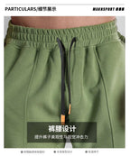 Mens Workout Training 70% cotton 30% polyester Pants A-391 print logo 14
