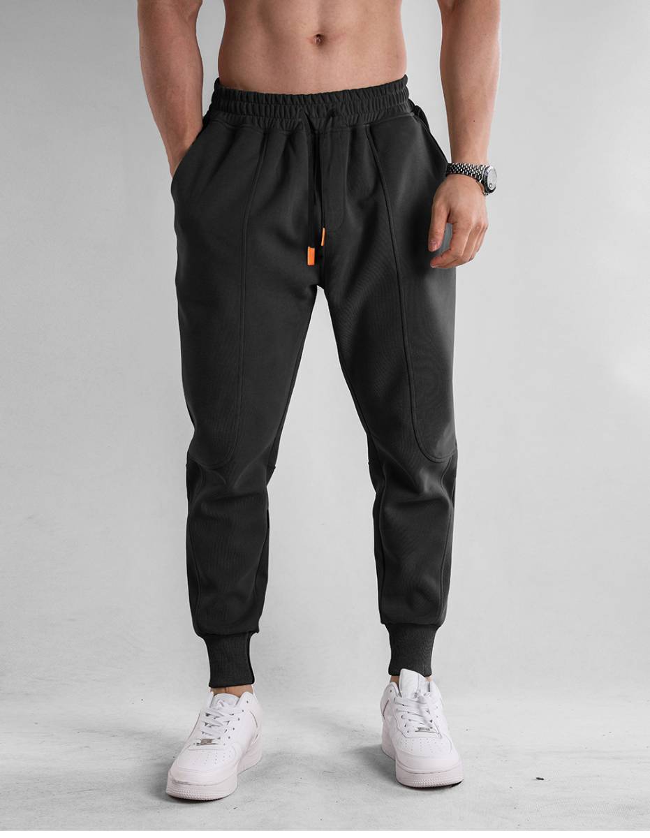 Mens Workout Training 70% cotton 30% polyester Pants A-391 print logo 27