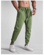 Mens Workout Training 70% cotton 30% polyester Pants A-391 print logo 19