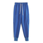 Mens Sports Running 70% cotton 30% polyester Pants A-412 print logo 5