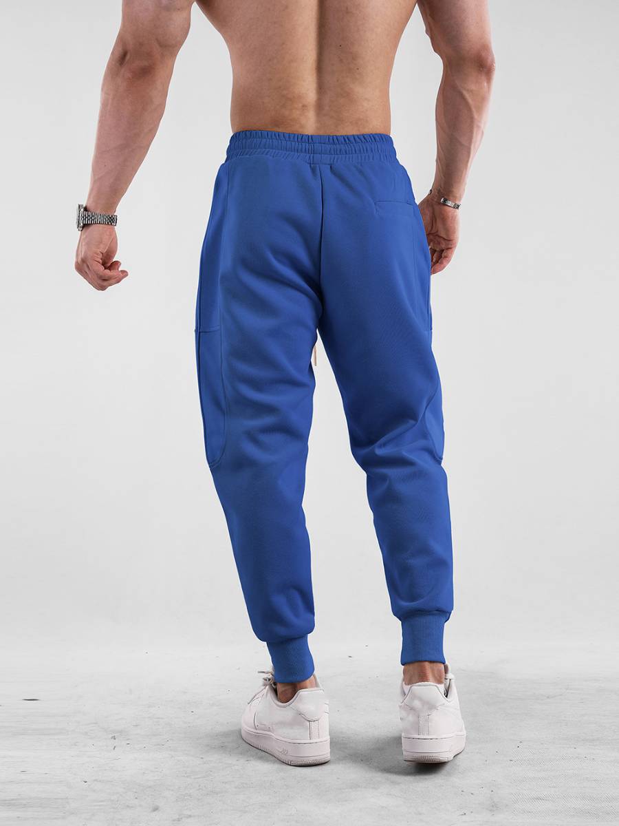 Mens Sports Running 70% cotton 30% polyester Pants A-412 print logo 33