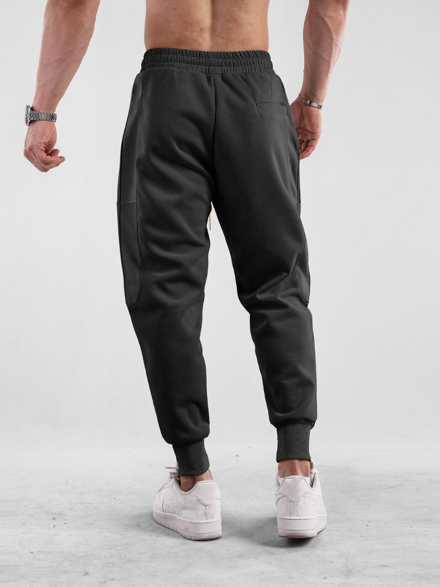 Mens Sports Running 70% cotton 30% polyester Pants A-412 print logo 9