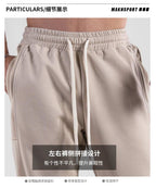 Mens Sports Running 70% cotton 30% polyester Pants A-412 print logo 14