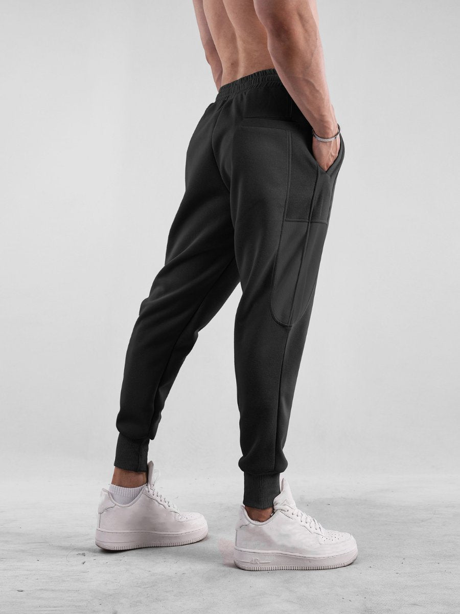 Mens Sports Running 70% cotton 30% polyester Pants A-412 print logo 10