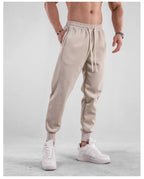 Mens Sports Running 70% cotton 30% polyester Pants A-412 print logo 19