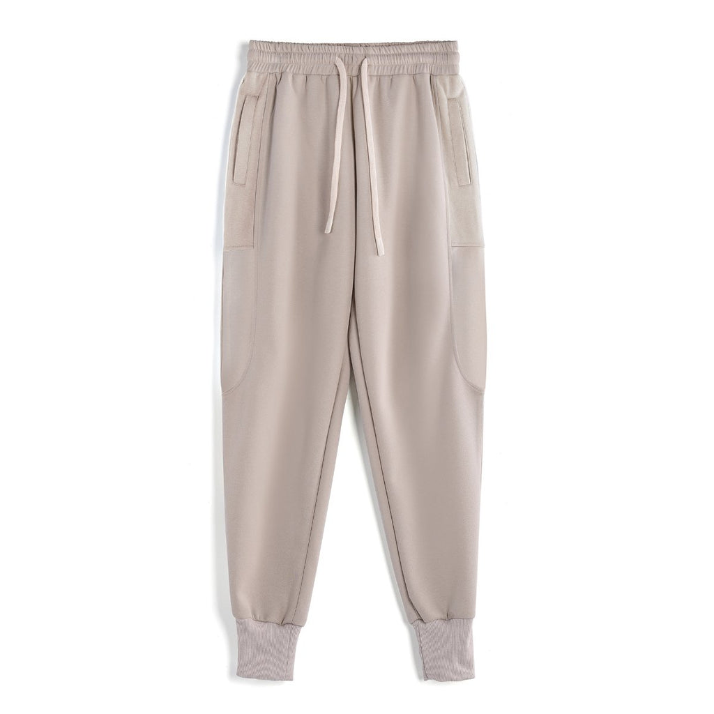 Mens Sports Running 70% cotton 30% polyester Pants A-412 print logo 4