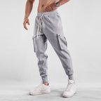 Mens Casual Cargo 70% cotton 30% polyester Pants A-419 print logo 37