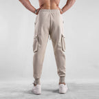 Mens Casual Cargo 70% cotton 30% polyester Pants A-419 print logo 2