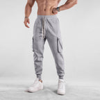 Mens Casual Cargo 70% cotton 30% polyester Pants A-419 print logo 34