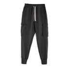 Mens Casual Cargo 70% cotton 30% polyester Pants A-419 print logo 3