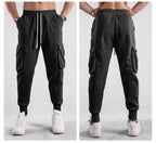 Mens Casual Cargo 70% cotton 30% polyester Pants A-419 print logo 27