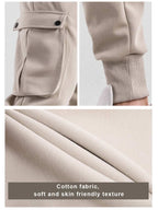 Mens Casual Cargo 70% cotton 30% polyester Pants A-419 print logo 16