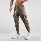 Mens Casual Cargo 70% cotton 30% polyester Pants A-419 print logo 36