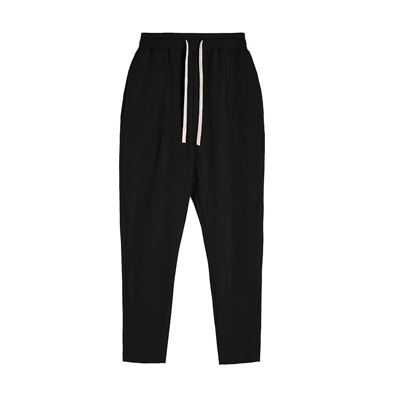 Mens Gym Fitness 80% Cotton 20% Polyester 3/4 Pants A-421 print logo 41