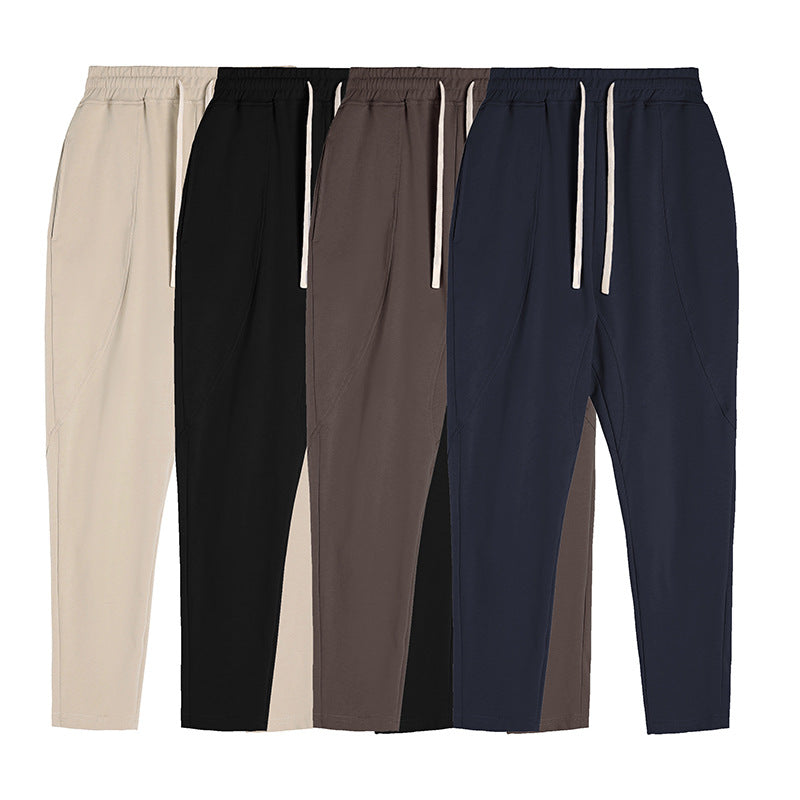 Mens Gym Fitness 80% Cotton 20% Polyester 3/4 Pants A-421 print logo 44