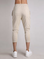 Mens Gym Fitness 80% Cotton 20% Polyester 3/4 Pants A-421 print logo 20