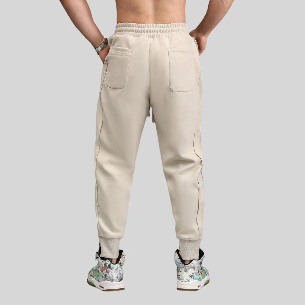 Mens Sports Training 70% cotton 30% polyester Pants A-463 print logo 2