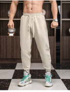 Mens Sports Training 70% cotton 30% polyester Pants A-463 print logo 14