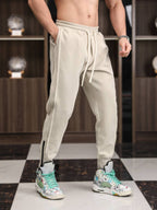 Mens Sports Training 70% cotton 30% polyester Pants A-463 print logo 11