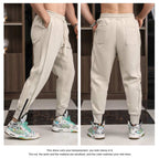Mens Sports Training 70% cotton 30% polyester Pants A-463 print logo 16