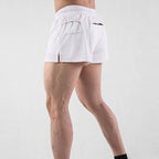 Mens Workout Running 100% nylon Shorts A-474 print logo 25