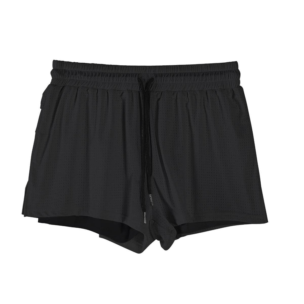 Mens Workout Running 100% nylon Shorts A-474 print logo 45