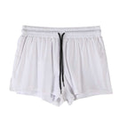 Mens Workout Running 100% nylon Shorts A-474 print logo 16