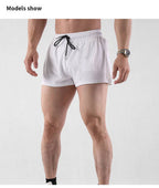 Mens Workout Running 100% nylon Shorts A-474 print logo 32