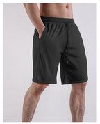 Mens Athletic Gym 100% polyester Shorts A-477 print logo 33