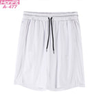 Mens Athletic Gym 100% polyester Shorts A-477 print logo 13