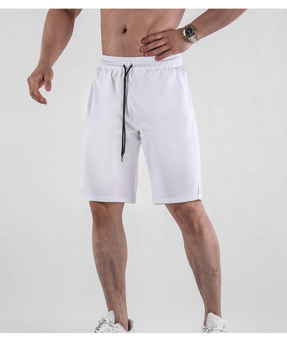 Mens Athletic Gym 100% polyester Shorts A-477 print logo 29