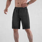 Mens Athletic Gym 100% polyester Shorts A-477 print logo 1