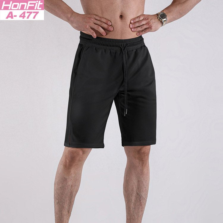 Mens Athletic Gym 100% polyester Shorts A-477 print logo 14