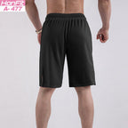 Mens Athletic Gym 100% polyester Shorts A-477 print logo 11