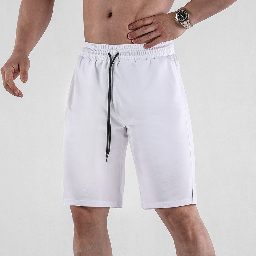 Mens Athletic Gym 100% polyester Shorts A-477 print logo 24