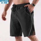 Mens Sports Activewear 100% polyester Shorts A-486 print logo 5