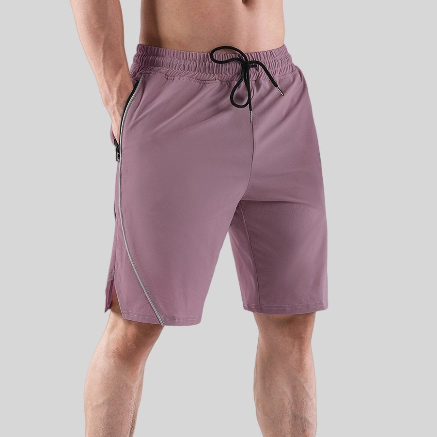 Mens Sports Activewear 100% polyester Shorts A-486 print logo 1