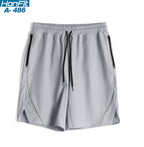 Mens Sports Activewear 100% polyester Shorts A-486 print logo 9