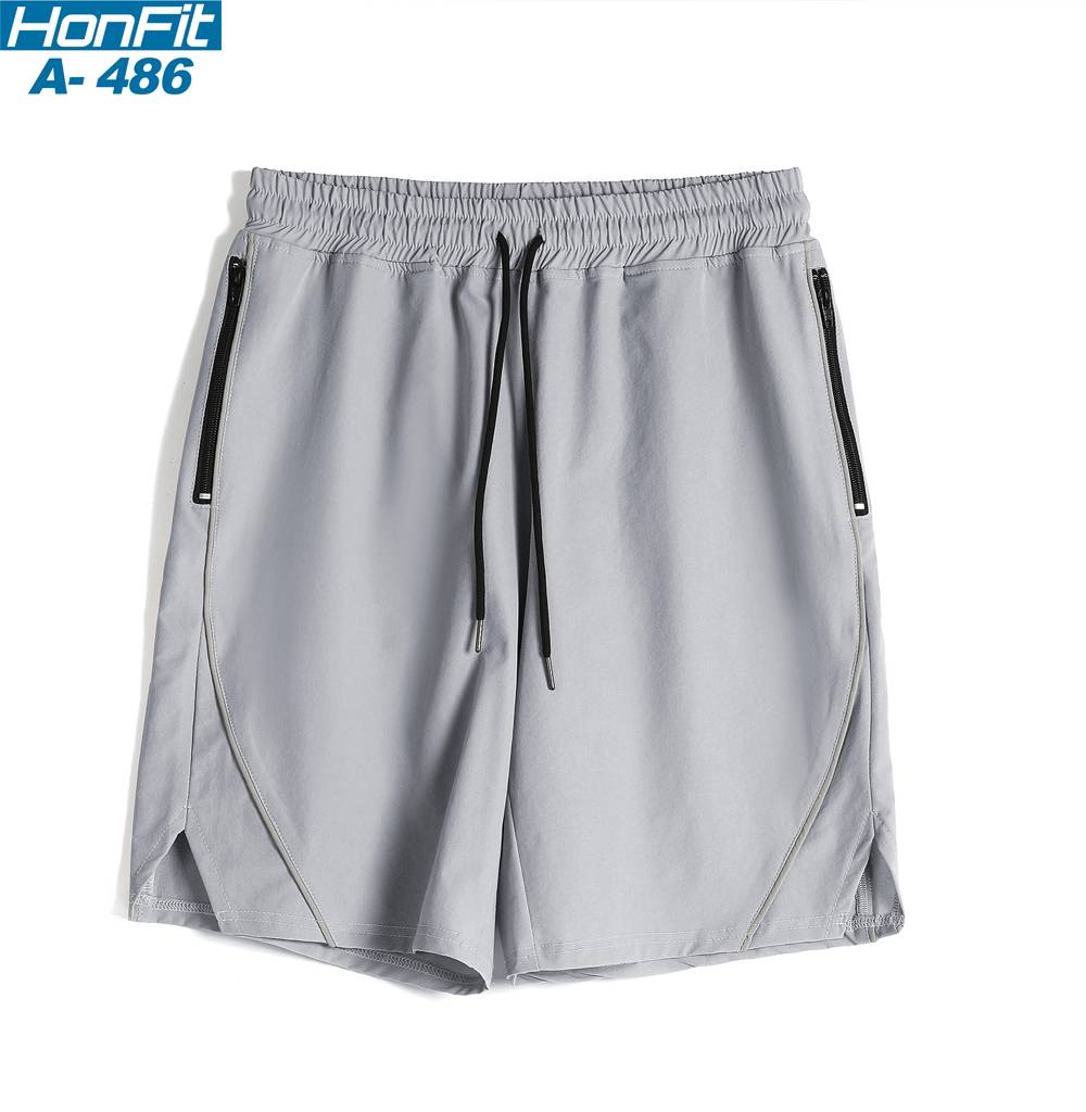 Mens Sports Activewear 100% polyester Shorts A-486 print logo 9