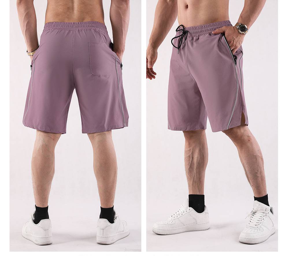 Mens Sports Activewear 100% polyester Shorts A-486 print logo 34