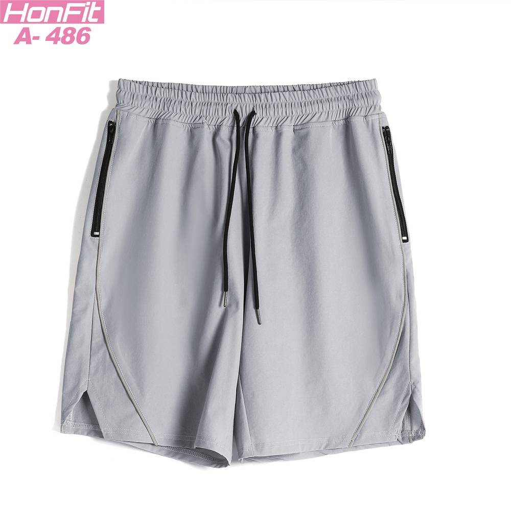 Mens Sports Activewear 100% polyester Shorts A-486 print logo 14
