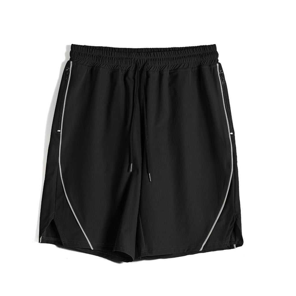 Mens Sports Activewear 100% polyester Shorts A-486 print logo 15