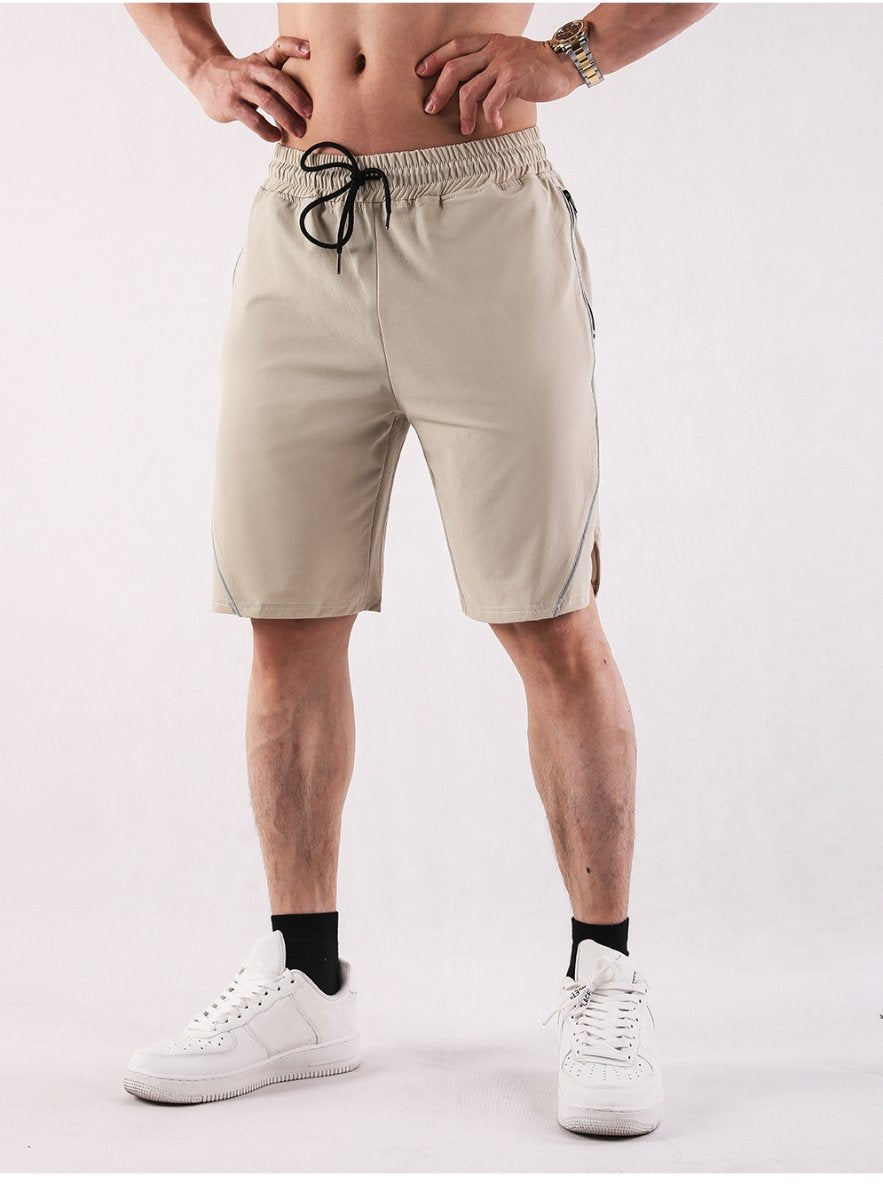 Mens Sports Activewear 100% polyester Shorts A-486 print logo 27