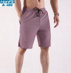 Mens Sports Activewear 100% polyester Shorts A-486 print logo 4