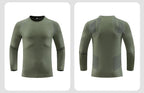 Mens Sports Running 90%Polyester   10%Spandex Long Sleeve Shirt B42113 print logo 30