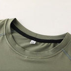 Mens Sports Running 90%Polyester   10%Spandex Long Sleeve Shirt B42113 print logo 26