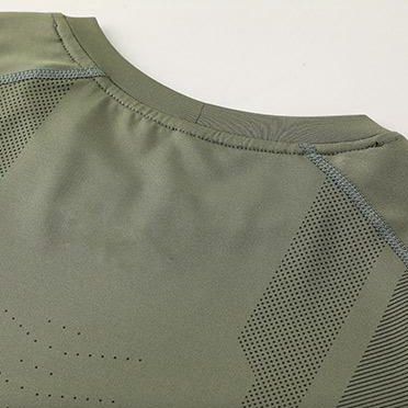 Mens Sports Running 90%Polyester   10%Spandex Long Sleeve Shirt B42113 print logo 27