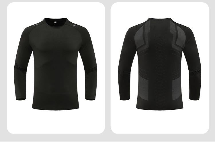 Mens Sports Running 90%Polyester   10%Spandex Long Sleeve Shirt B42113 print logo 32