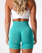 Womens Butt Lift Yoga Spandex Nylon Shorts B5228 print logo 14